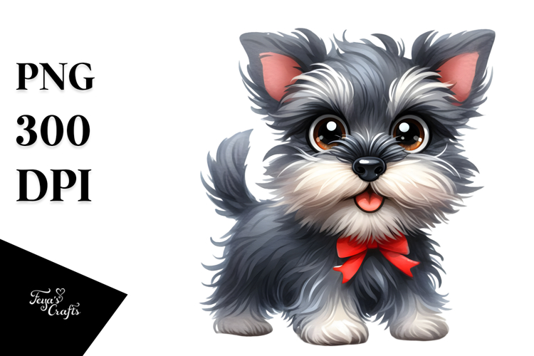 Schnauzer Clipart Image 10