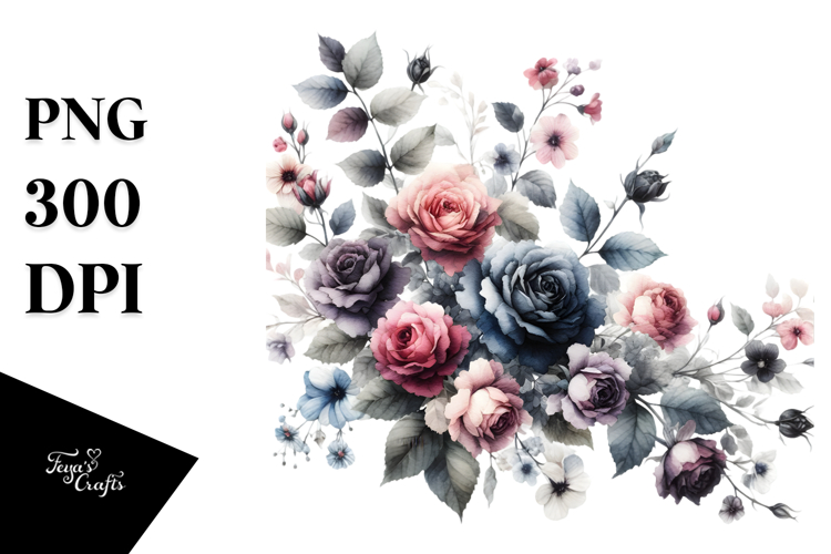 Orchid Clipart Image 7