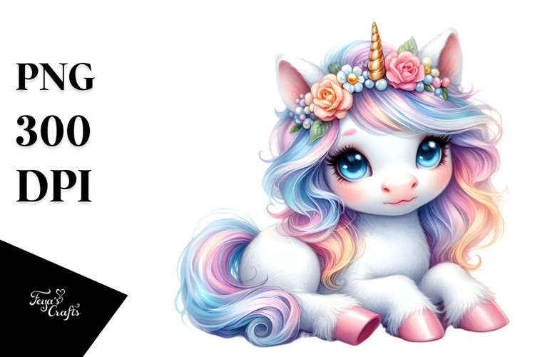 Unicorn Clipart Image 9