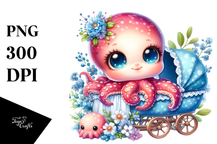 Octopus Clipart Image 13