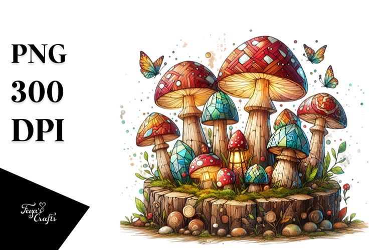 Mushroom Clipart Image 22