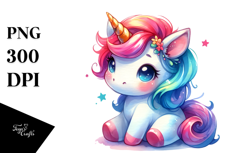 Unicorn Clipart Image 16