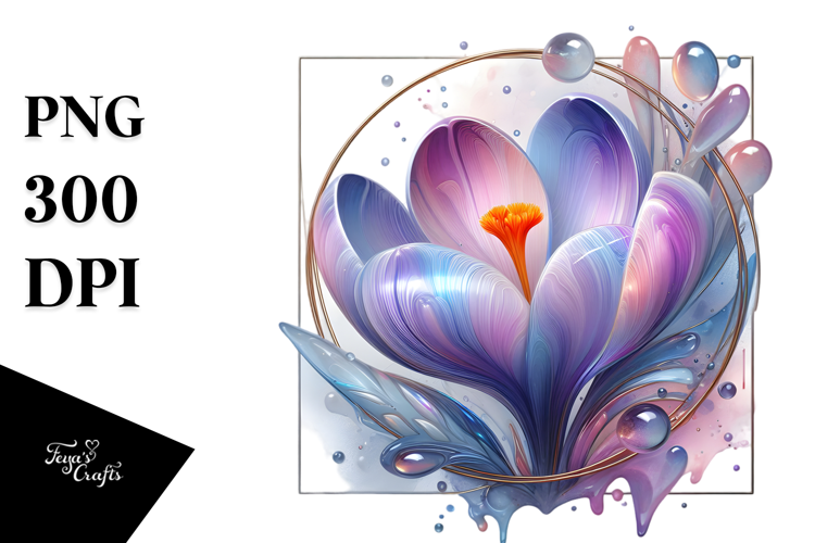 Glossy Crocus PNG
