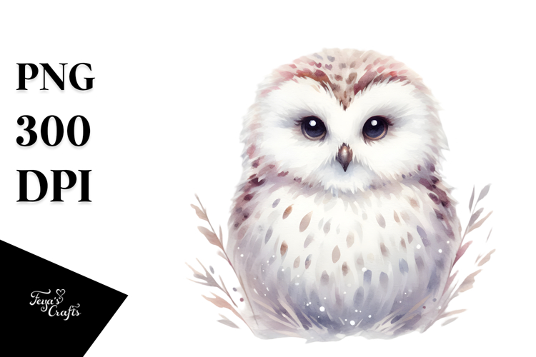 Simple Owl PNG example image 1