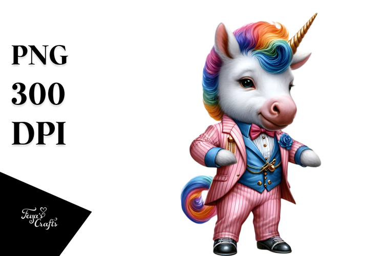 West Coast Swing Dancer Unicorn PNG