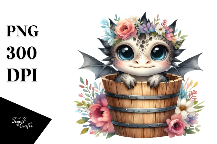 Cute Baby Dragon PNG