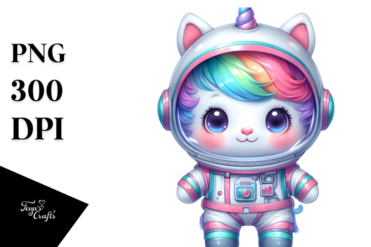 Astronaut Unicorn PNG