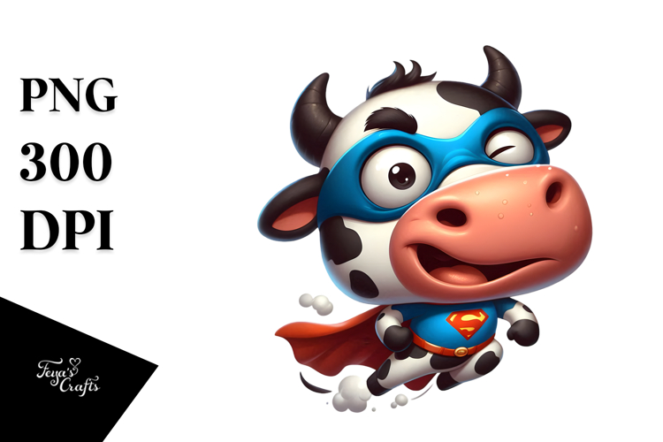 Cartoon Cow Image 24