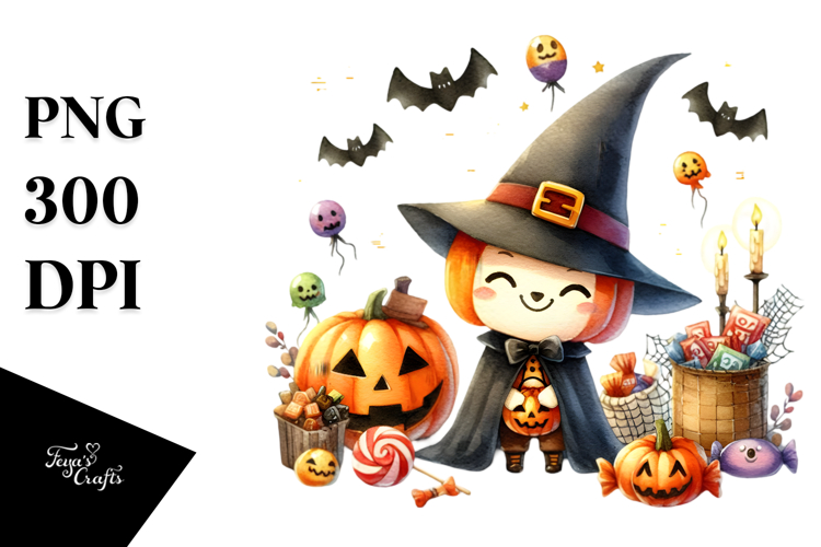 Trick or Treat Clipart Image 10