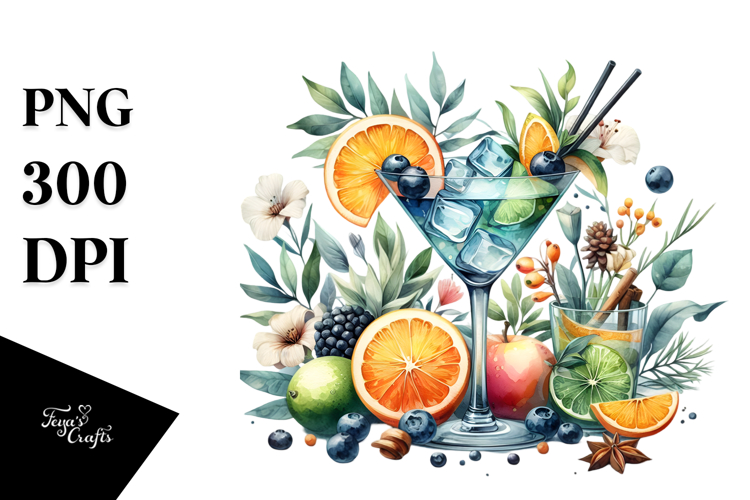 Cocktail Creative PNG