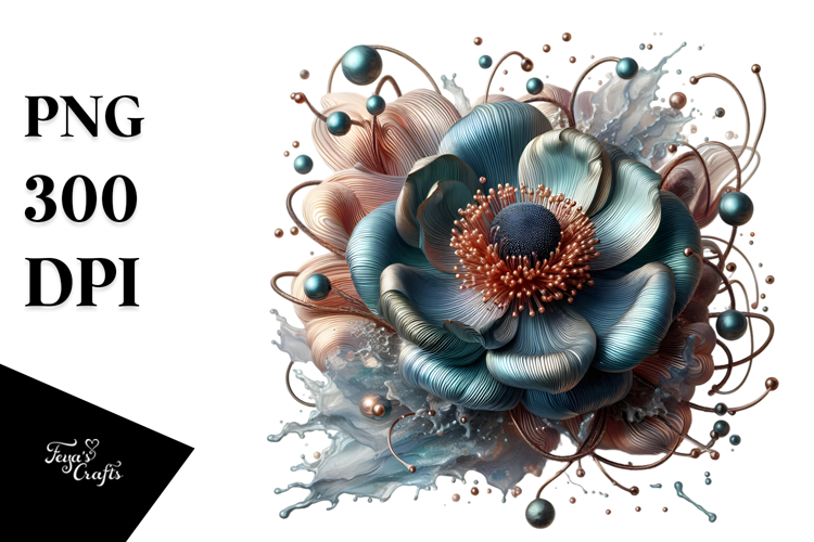 Shiny Anemone Material PNG
