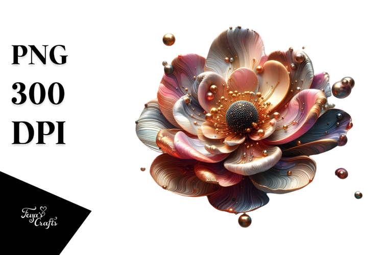 Shiny Anemone Material PNG