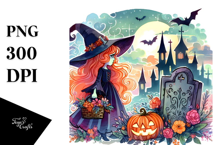 Witch Clipart Image 3
