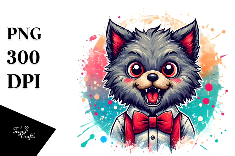 Werewolf Clipart Image 19