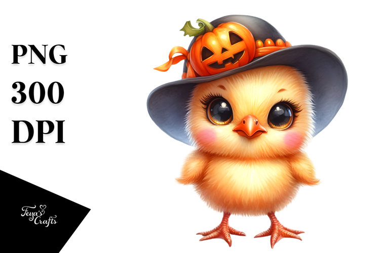 Cute Monkey Dressed for Halloween PNG