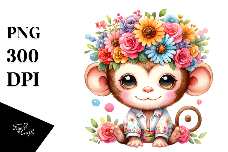 Monkey Clipart Image 16
