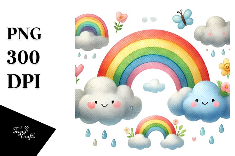 Rainbow Clipart Image 6