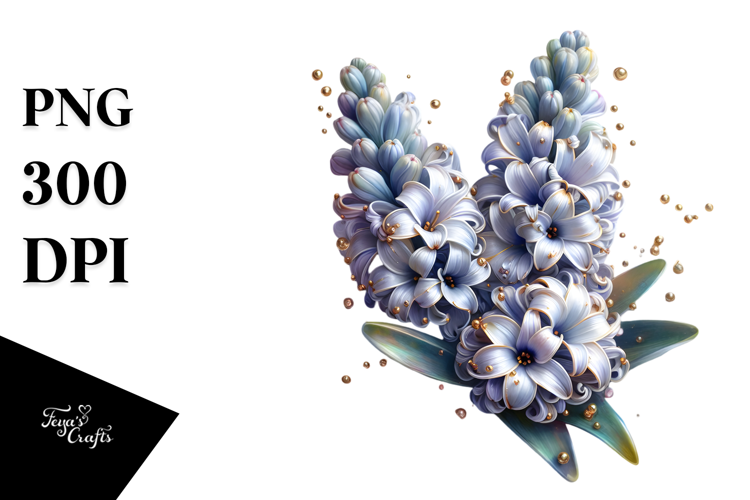 Shiny Hyacinth Material PNG
