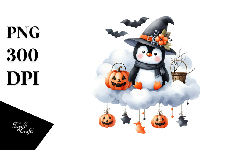 Penguin Clipart Image 21