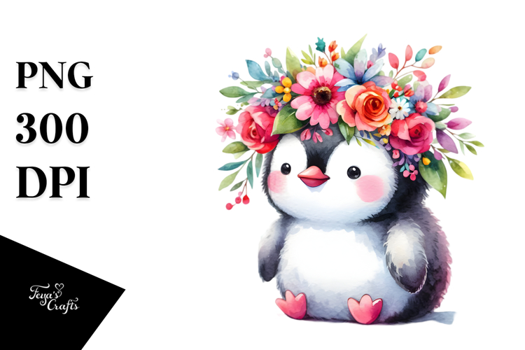 Penguin Clipart Image 11