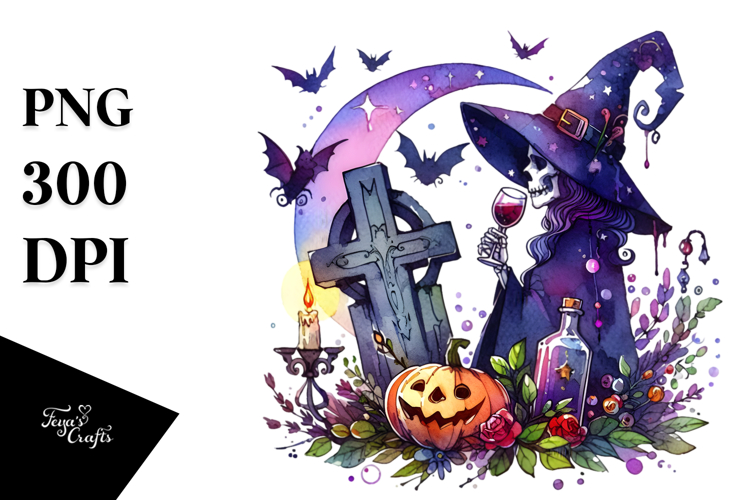 Witch Clipart Image 11