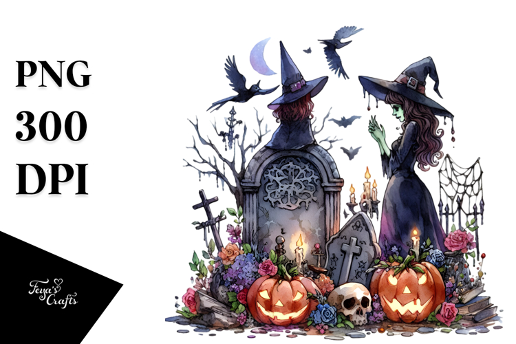 Simple Witch Drawing | Style Clipart
