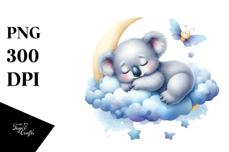 Cute Moon Clipart Image 12