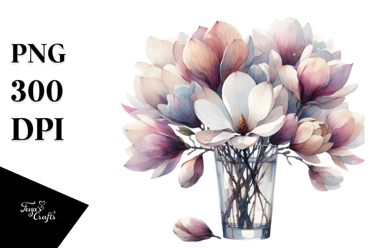 Magnolia Clipart Image 5
