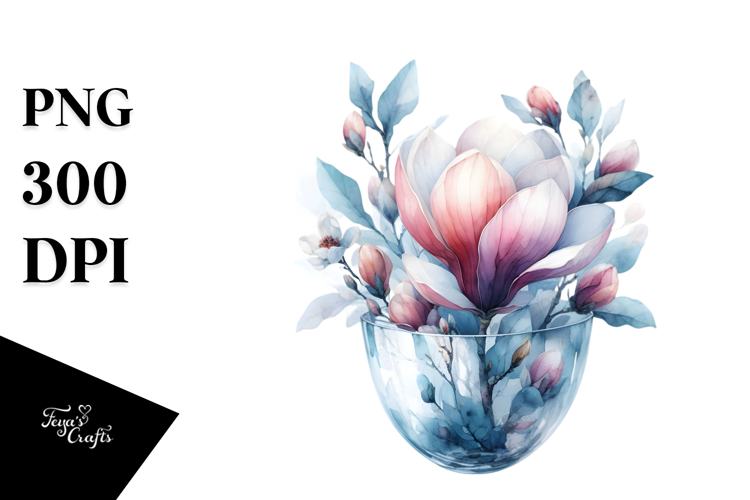 Magnolia Clipart Image 3