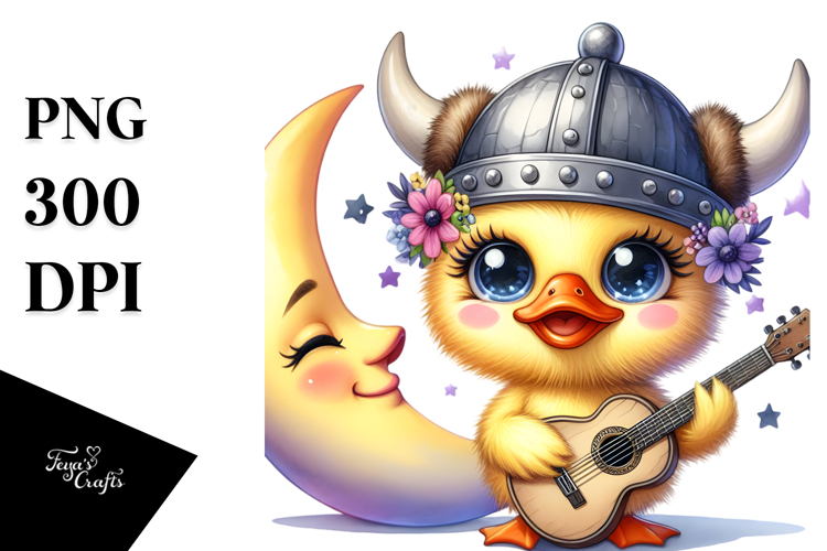 Cute Duck Clipart Image 18