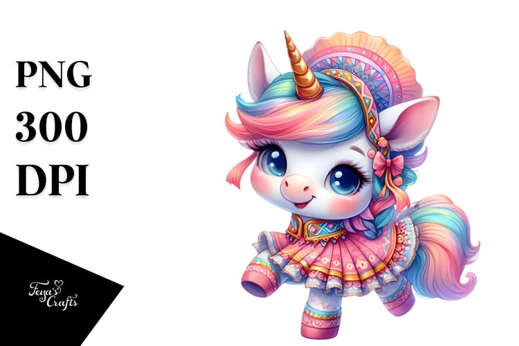Unicorn Clipart Image 4