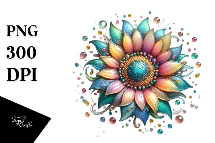 Sunflower Clipart Image 13