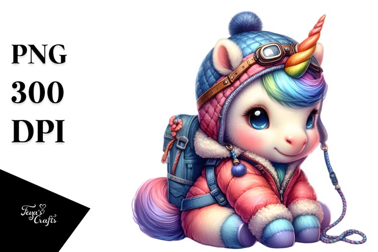 Unicorn Clipart Image 16