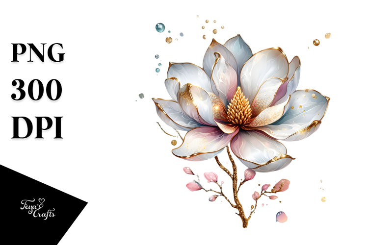 Flower Sticker Png Image 14