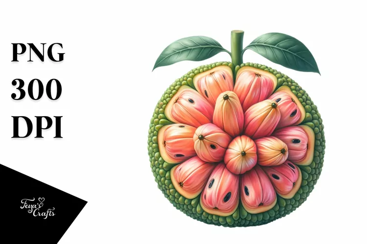 Vibrant Jackfruit Art