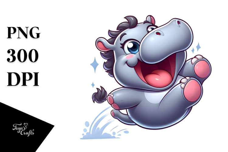Hippo Clipart Image 19