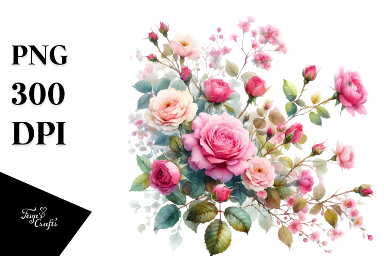 Pink Roses Png Image 8