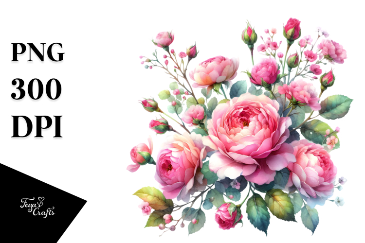 Pink Roses Png Image 6