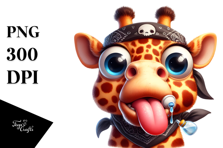 Giraffe Clipart Image 12
