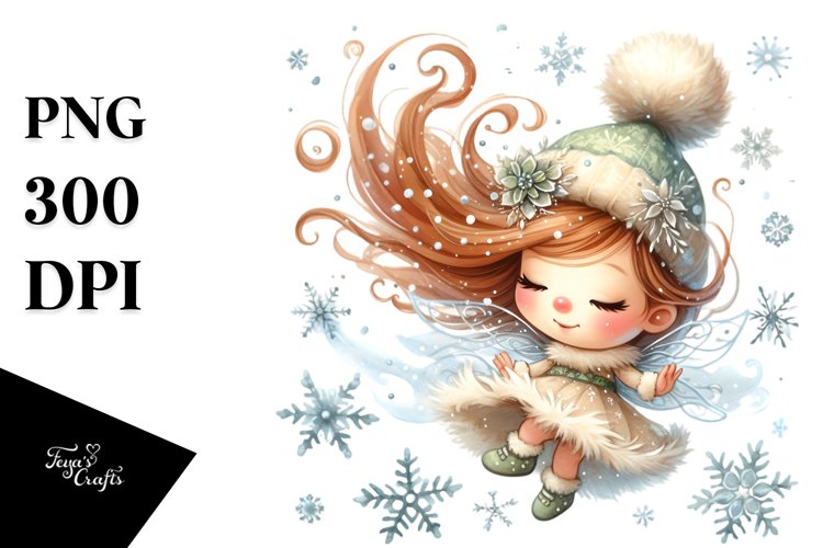Snow Flakes Clipart Image 21