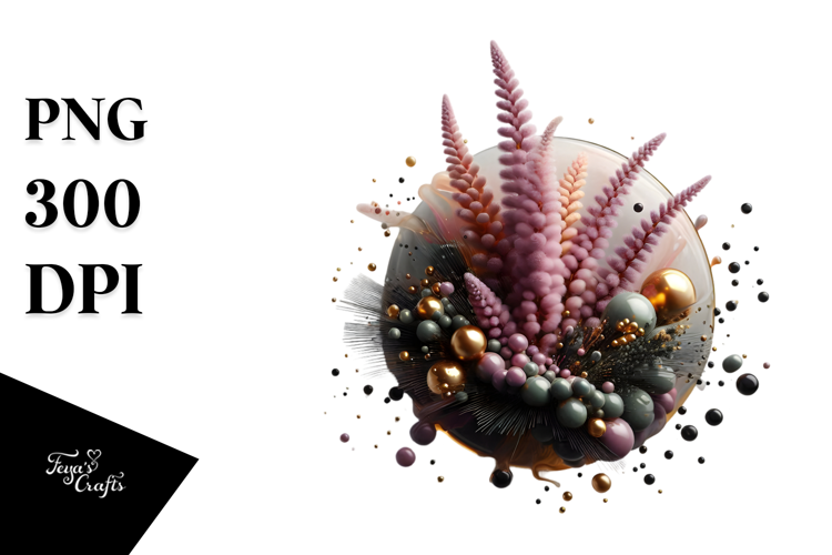 Abstract Heather PNG