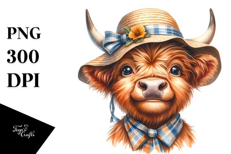 Highland Cow Clipart Image 9