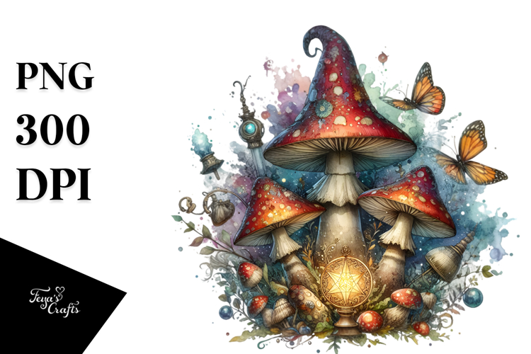 Mushroom Clipart Image 19