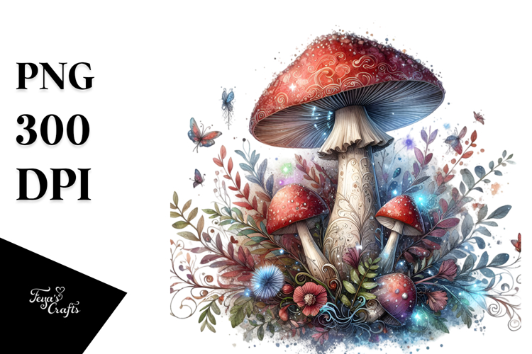 Mushroom Clipart Image 6