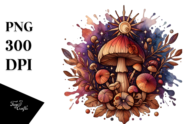Mystical Wooden Stained PNG