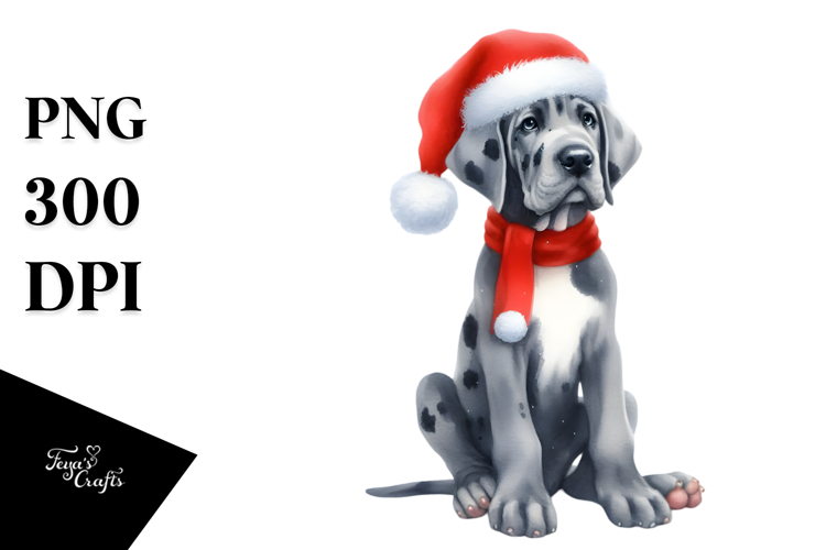 Colorful Great Dane, Transparent PNG