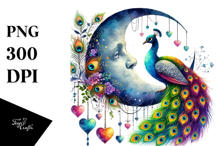 Peacock Clipart Image 23