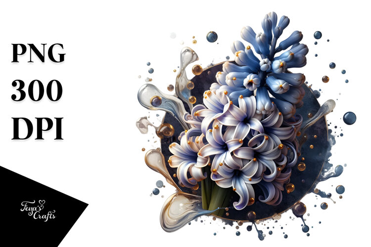 Abstract Hyacinth, SEO-Friendly PNG example image 1