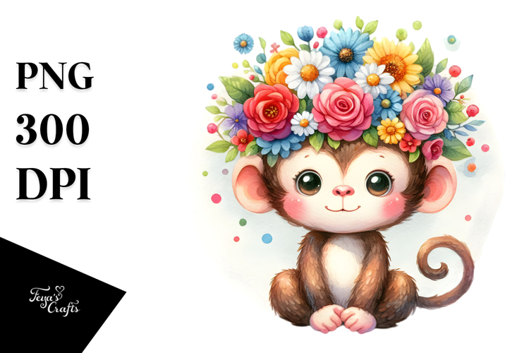 Monkey Clipart Image 19