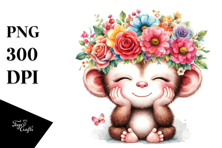 Monkey Clipart Image 10